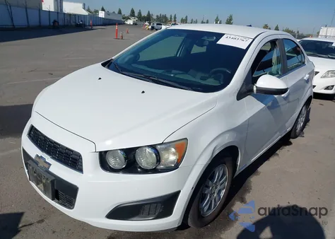 2013 Chevrolet Sonic Lt Auto из США, поврежденный, VIN 1G1JC5SG6D4248702